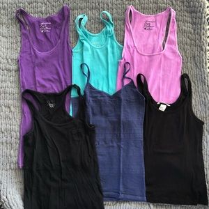 Bundle of 6 Tank Tops and Camis